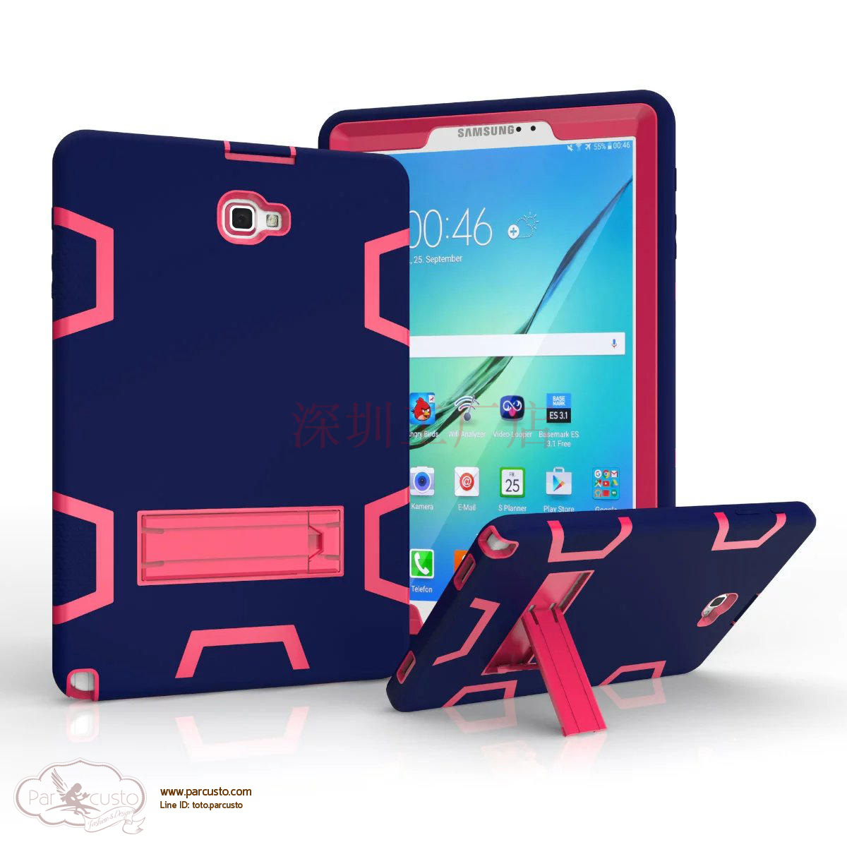 เคสกันกระแทก Samsung Galaxy Tab A 10.1 with S Pen (P580 / P585) จาก Tading