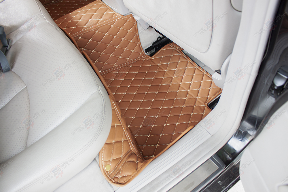 พรมปูพื้นรถยนต์ 6D รถ MERCEDES BENZ E CLASS รหัสตัวถัง W211 พรม6D ชุดภายในห้องโดยสาร จำนวน 3 ชิ้น