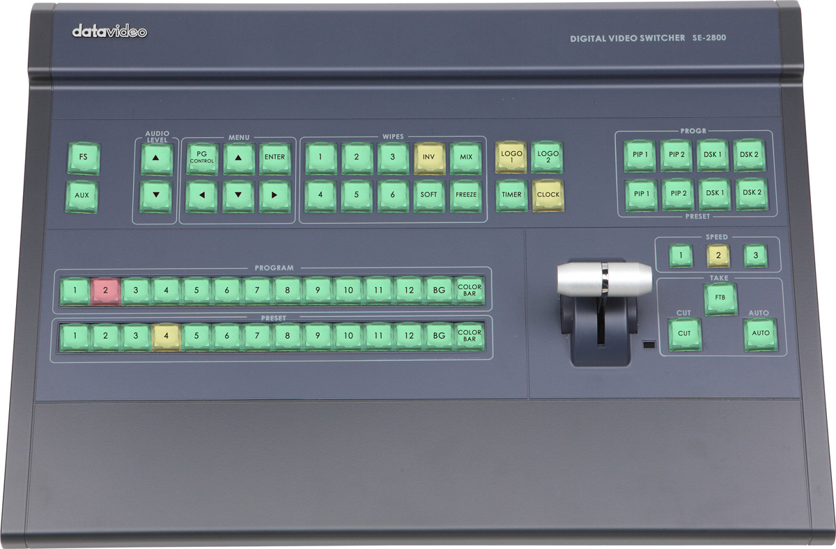 Datavideo SE-2800-8 Video Switcher with up to 8 SDI / HDMI / or CV Inputs ราคาพิเศษ call