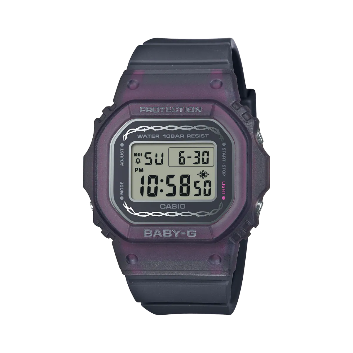 นาฬิกา Casio Baby-G Digital Special Color Roses series รุ่น BGD-565RS-8 ของแท้ รับประกัน1ปี