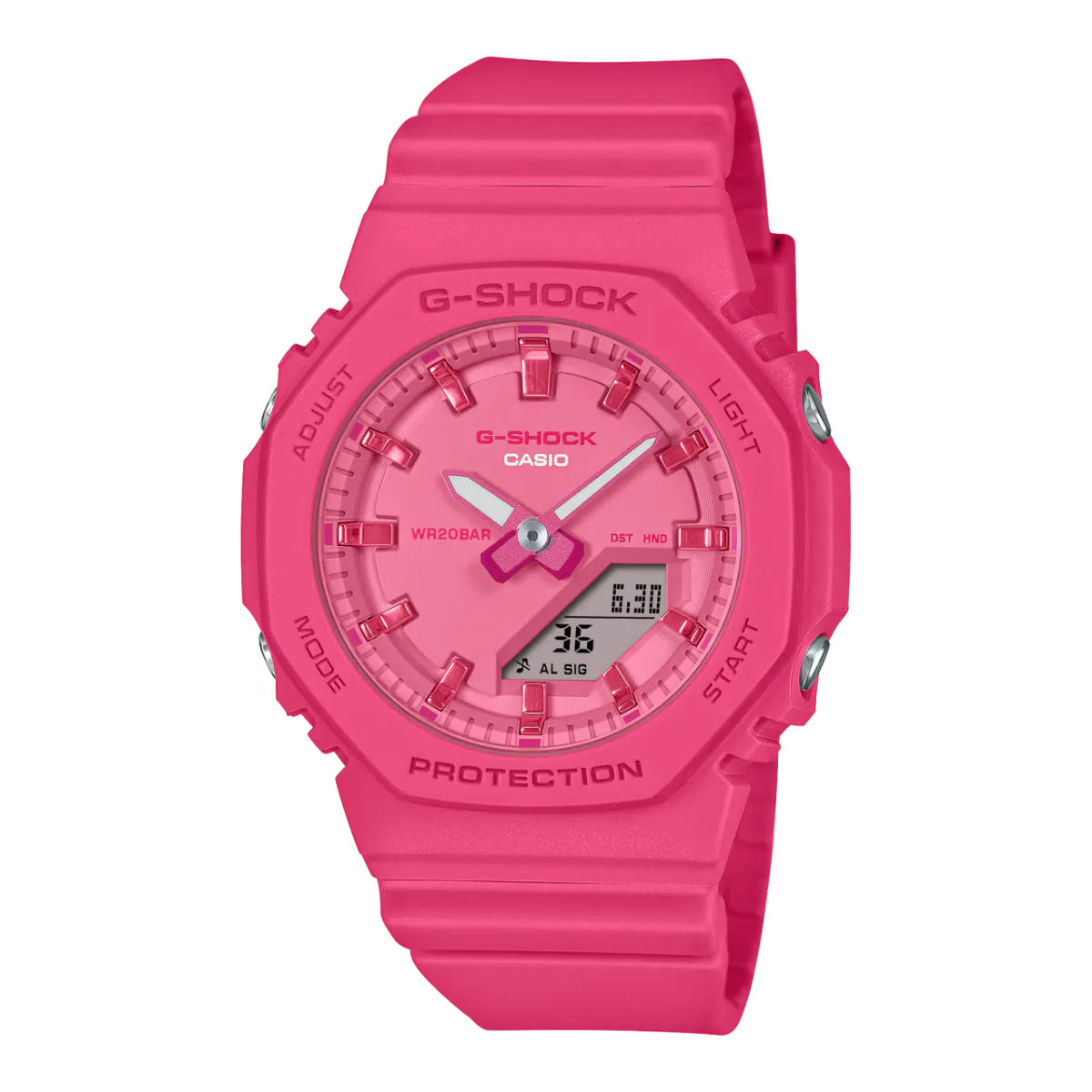 นาฬิกา Casio G-SHOCK Woman Special Color Power Pink series รุ่น GMA-P2100PP-4A ของแท้ รับประกัน1ปี