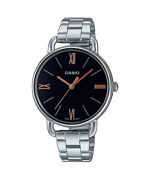 นาฬิกา Casio STANDARD Analog-Ladies' รุ่น LTP-E414D-1A ของแท้ รับประกัน 1 ปี