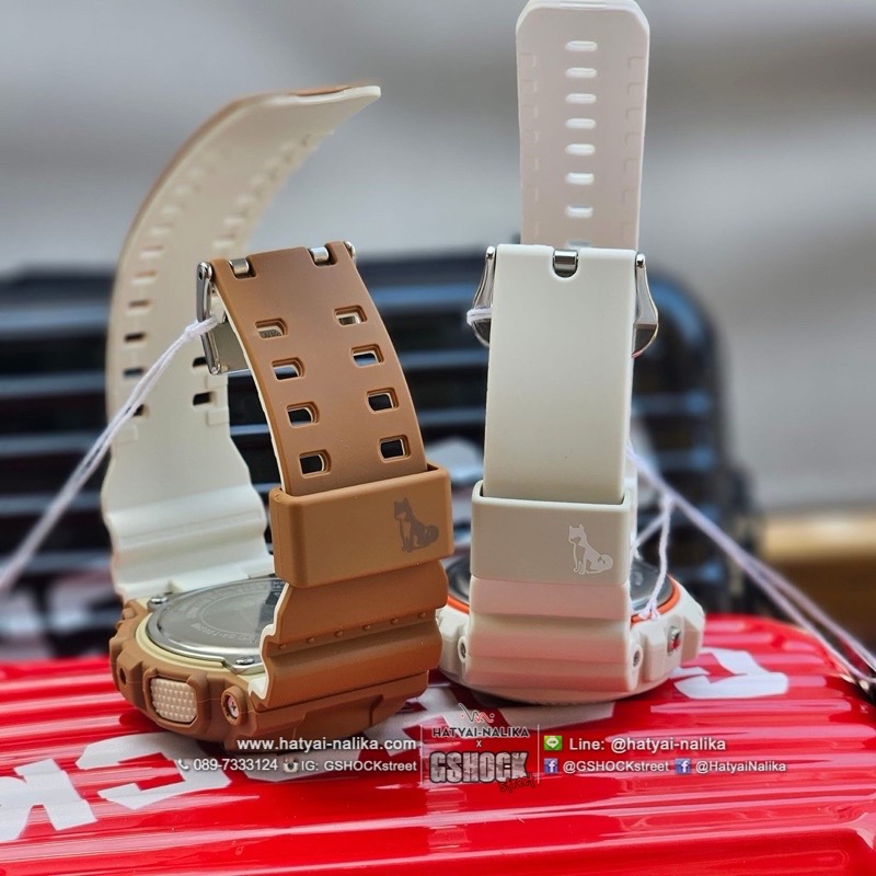 นาฬิกา คาสิโอ Casio G SHOCK Japan Limited Shiba Inu series รุ่น GA-100SHB-5A ของแท้ รับประกัน1ปี