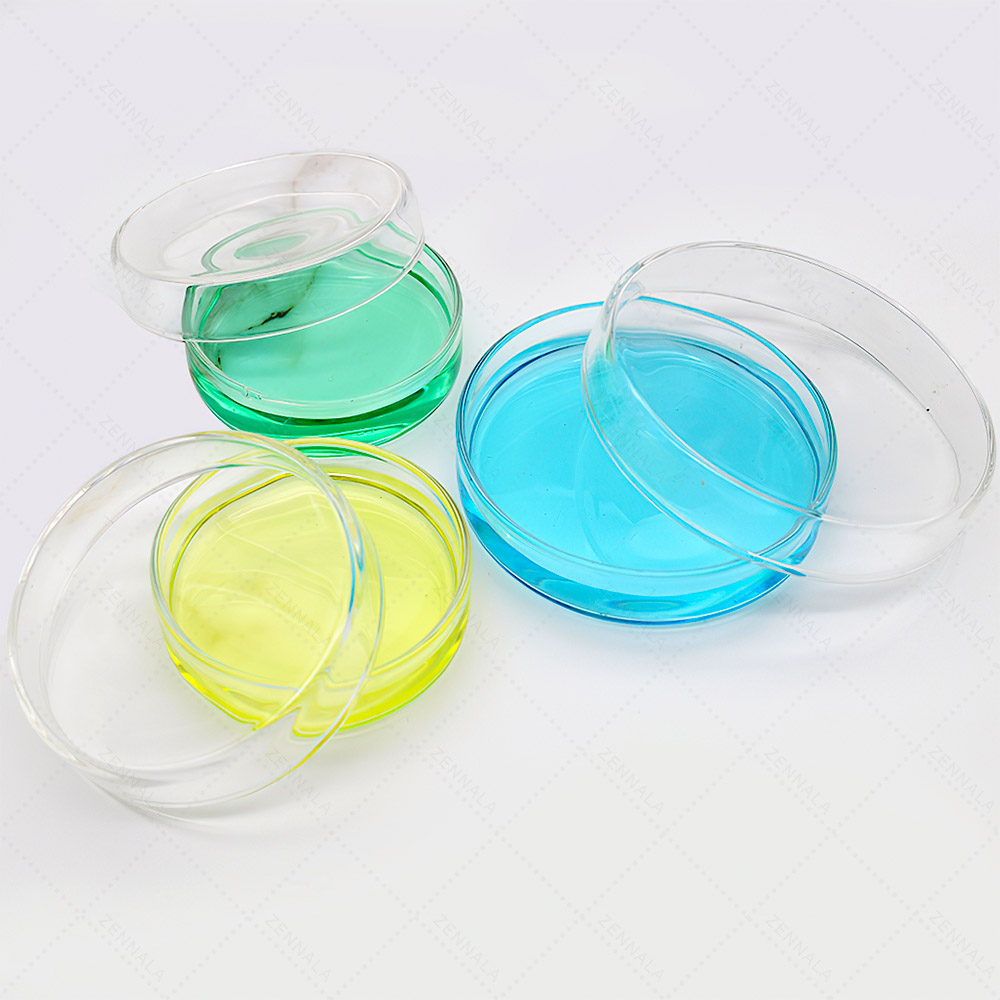 จานเพาะเชื้อ แบบแก้ว Glass Petri Dishes มีให้เลือก 3 ขนาด