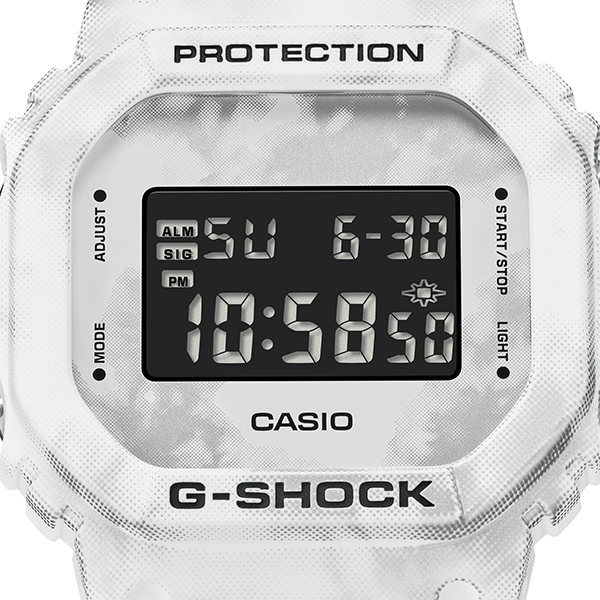 นาฬิกา Casio G-Shock Special color GRUNGE SNOW CAMOUFLAGE series รุ่น DW-5600GC-7 ของแท้ รับประกัน1ปี
