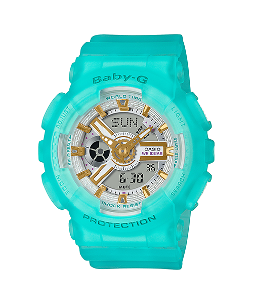 นาฬิกา Casio Baby-G Special BA-110SC Sea Glass Color series รุ่น BA-110SC-2A ของแท้ รับประกัน1ปี