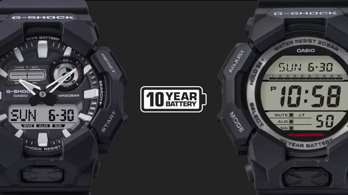 นาฬิกา Casio G-SHOCK Standard Digital GD-010 series รุ่น GD-010-1 ของแท้ รับประกัน1ปี