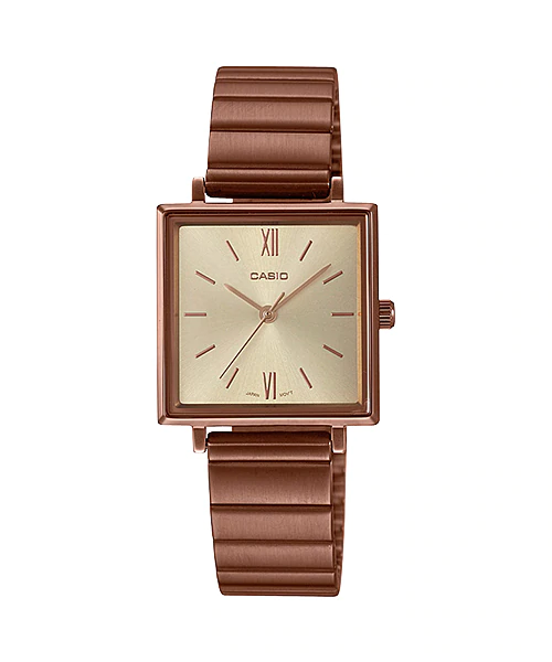 นาฬิกา Casio STANDARD Analog-Ladies' รุ่น LTP-E155R-9A ของแท้ รับประกัน 1 ปี