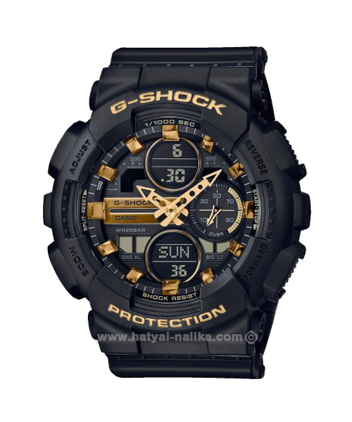นาฬิกา Casio G-Shock มินิ S-Series GMA-S140M Metallic series รุ่น GMA-S140M-1A ของแท้ รับประกัน1ปี
