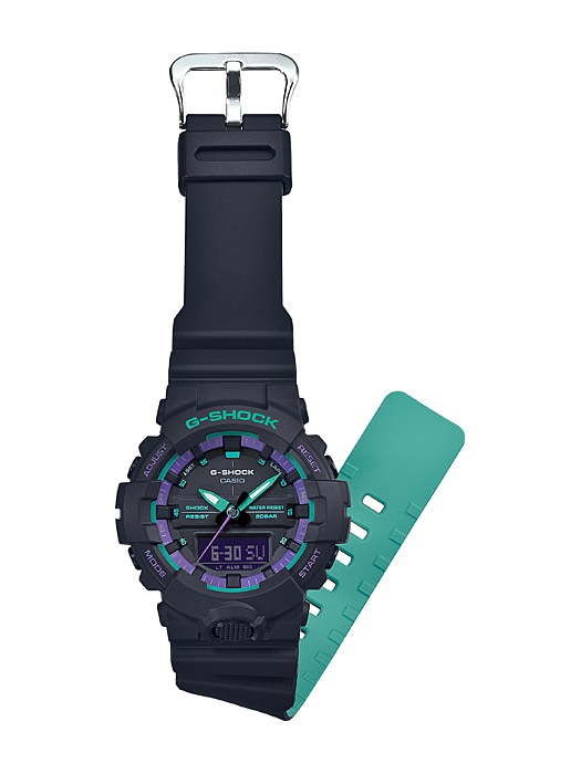 นาฬิกา Casio G-Shock โจ๊กเกอร์ Special color Black & Light Colors series รุ่น GA-800BL-1A ของแท้ รับประกัน1ปี