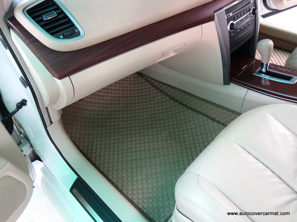 พรมปูพื้นรถยนต์ พรมกระดุม รถ NISSAN TEANA J32 ปี 2009-2013 ชุดภายในห้องโดยสาร จำนวน 12 ชิ้น