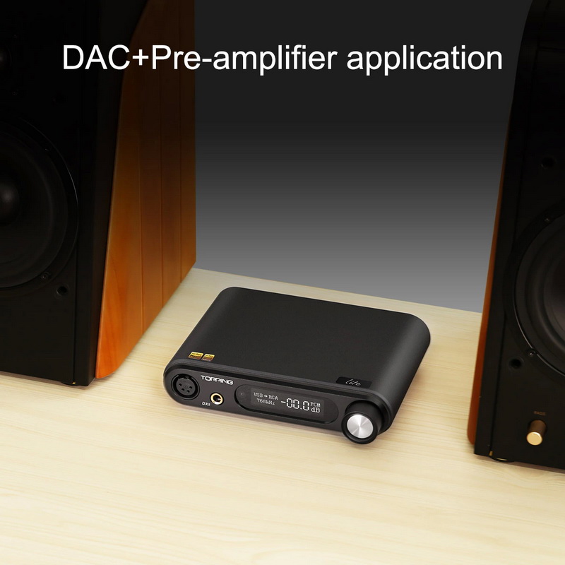 Topping DX5 Lite NFCA DAC/AMP ตั้งโต๊ะ รองรับ Dual Hi-Res ประกันศูนย์ไทย