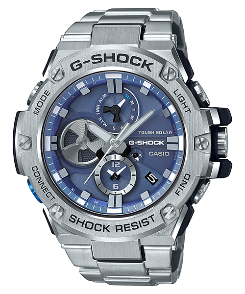 นาฬิกา Casio G-Shock G-STEEL Transformer wtih Blutooth GST-B100 series รุ่น GST-B100D-2A ของแท้ รับประกัน1ปี
