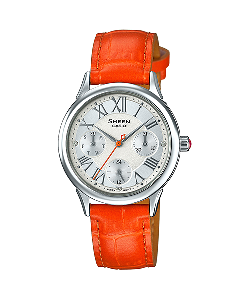 นาฬิกา คาสิโอ Casio SHEEN MULTI-HAND รุ่น SHE-3049L-7A ของแท้ รับประกัน1ปี