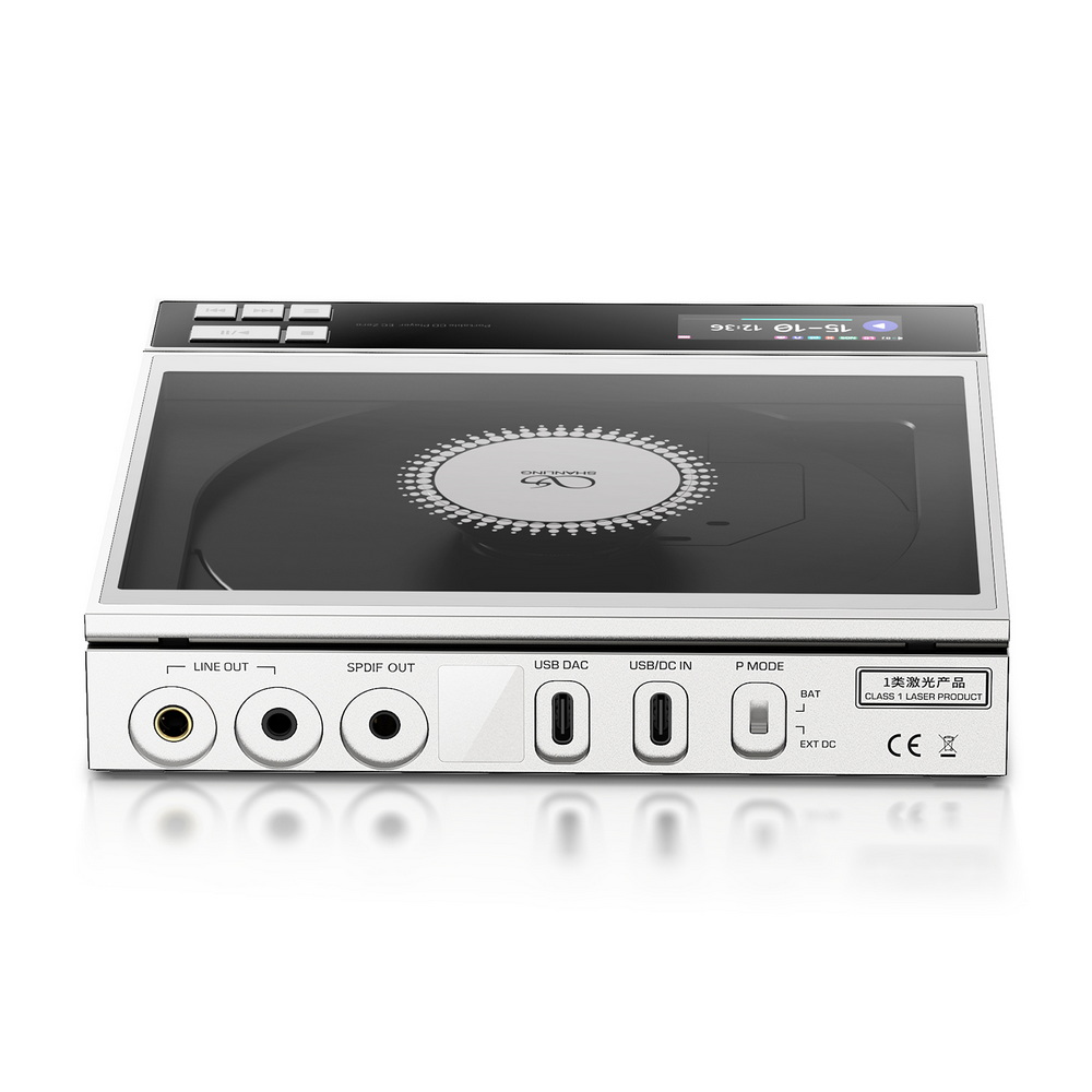 Shanling EC Zero เครื่องเล่นCDพกพา DAC AK4493S เสียงใส สำหรับผู้หลงใหลในแผ่นเสียง ประกันศูนย์ไทย