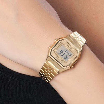 นาฬิกา คาสิโอ Casio STANDARD DIGITAL รุ่น LA680WGA-9 ของแท้ รับประกัน1ปี