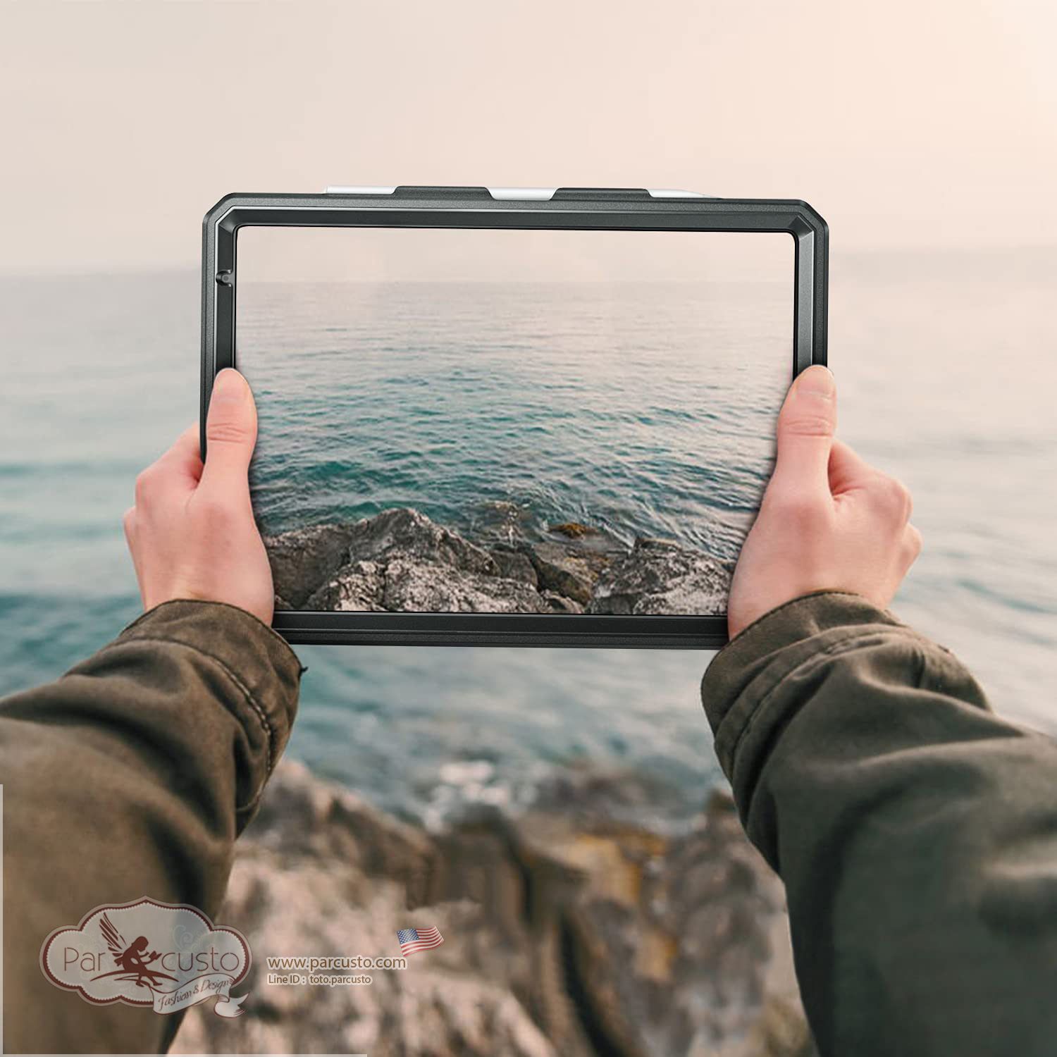 เคสกันกระแทก Apple iPad Pro 11 2021/2020/2018 [Tuatara Magic Ring] จาก Fintie [หมด]