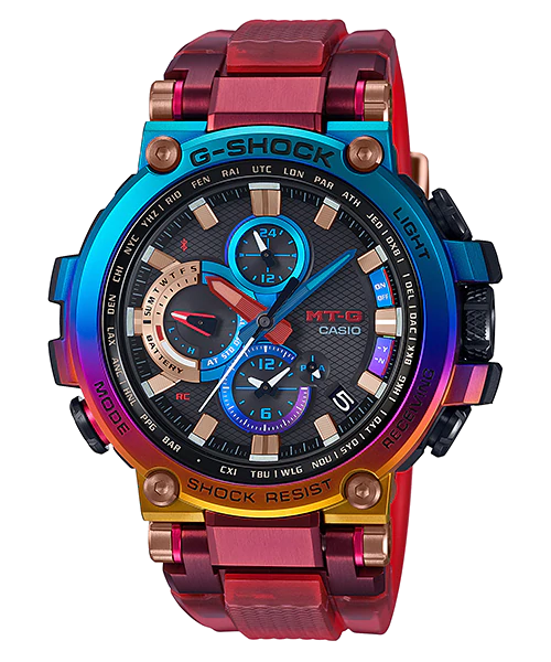 นาฬิกา Casio G-SHOCK MT-G Premium Limited MTG-B1000VL Volcanic Lightning series รุ่น MTG-B1000VL-4A "Made in Japan" ของแท้ รับประกัน1ปี