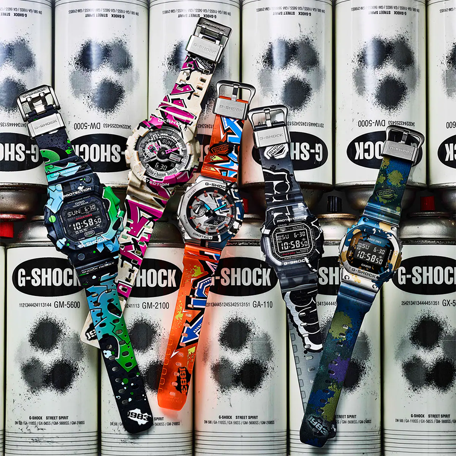 นาฬิกา Casio G-Shock Special color Street Spirit series รุ่น GA-110SS-1A ของแท้ รับประกัน1ปี