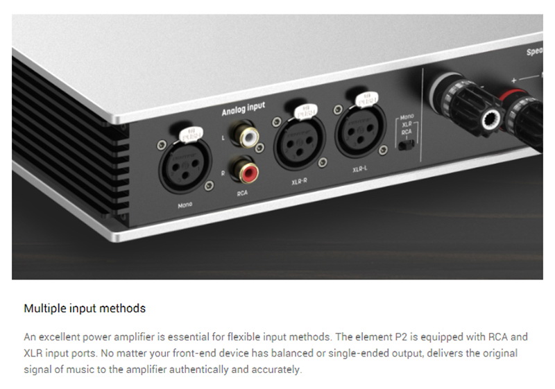 Matrix Audio Element P2 Power Amplifier คลาส D สำหรับเครื่องเสียง ประกันศูนย์ไทย