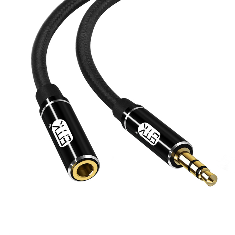 ERTK Black AUX Standard สายเพิ่มความยาวหูฟัง เกรดสำหรับหูฟัง สายถักแน่นหนา ประกันศูนย์ไทย