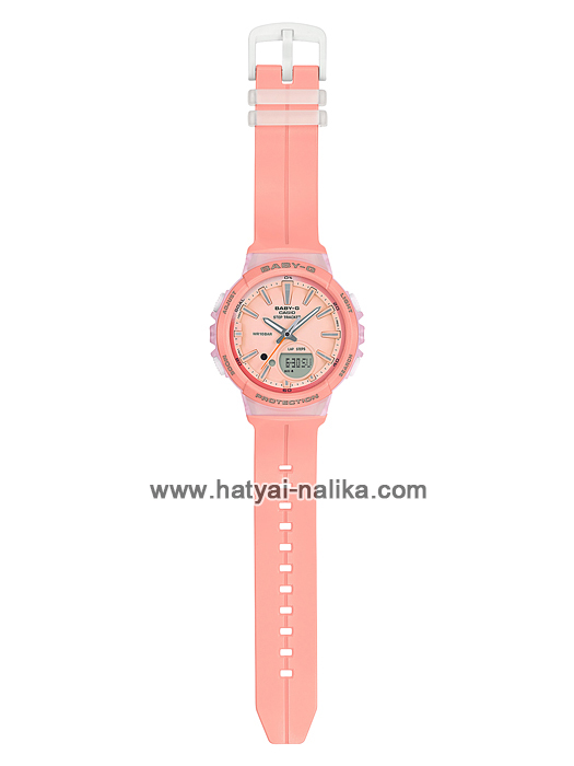 นาฬิกา Casio Baby-G for Running BGS-100 Step Tracker series รุ่น BGS-100-4A ของแท้ รับประกัน1ปี