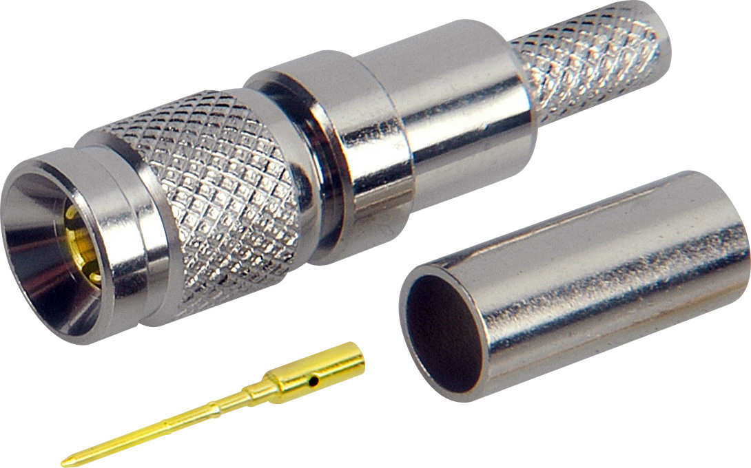 Canare DCP-C25HD DIN 1.0/2.3 Crimp Connector - L-2.5CHD / 1855A