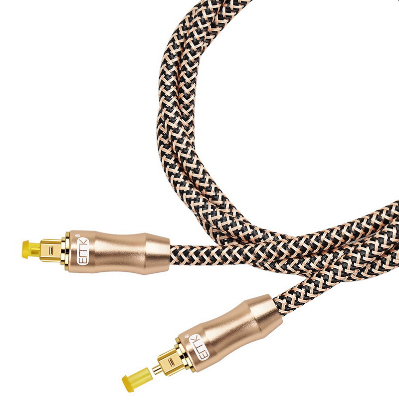 ERTK Golden Twist สาย Optical เกรดพรีเมี่ยมสำหรับเครื่องเสียง