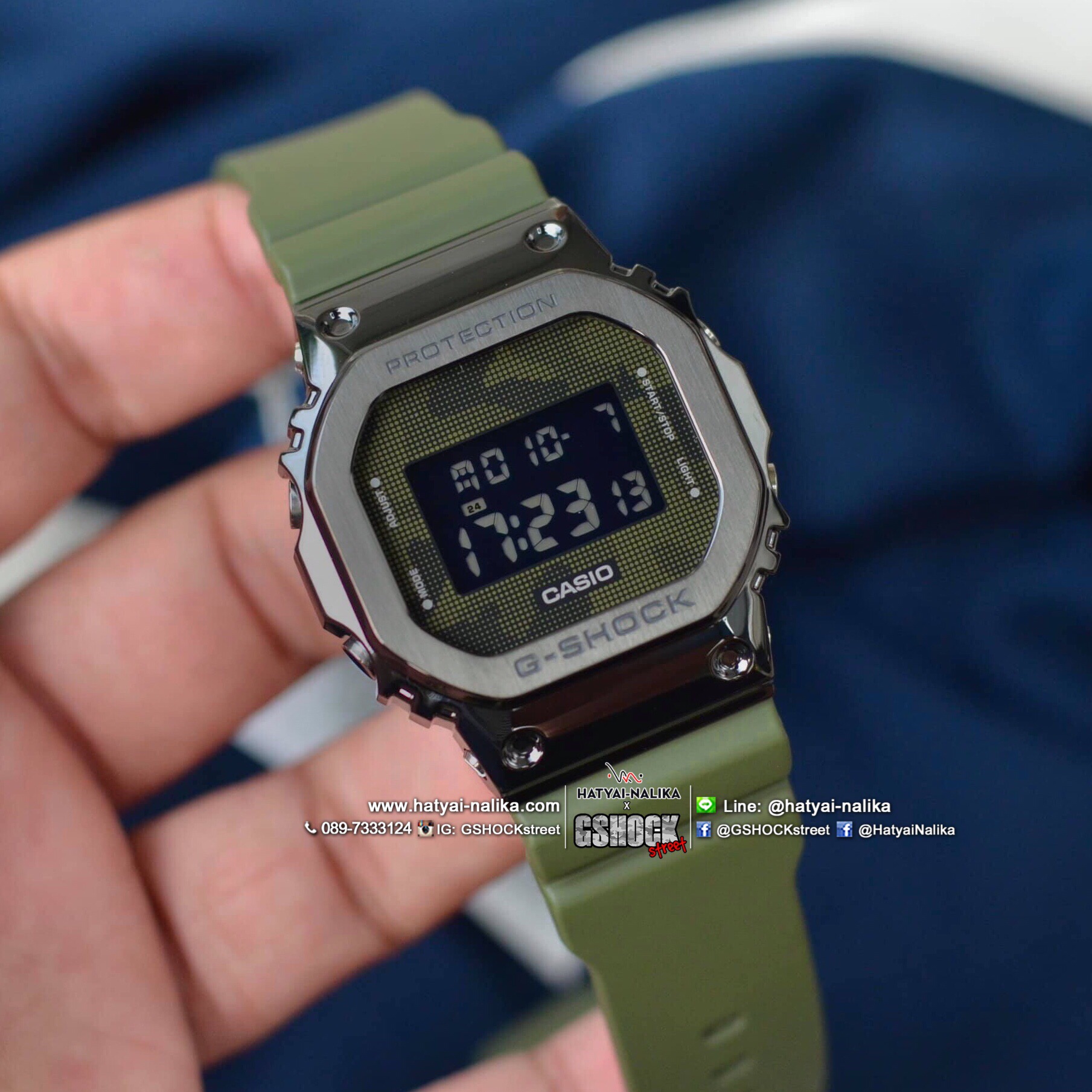 นาฬิกา Casio G-Shock Standard Digital GM-5600 series รุ่น GM-5600B-3 ของแท้ รับประกัน1ปี