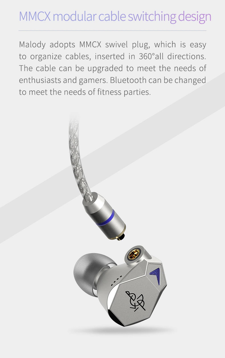 ขาย BGVP Melody หูฟัง Dynamic ระดับเรือธง รูปทรง polygons ประกันศูนย์ไทย