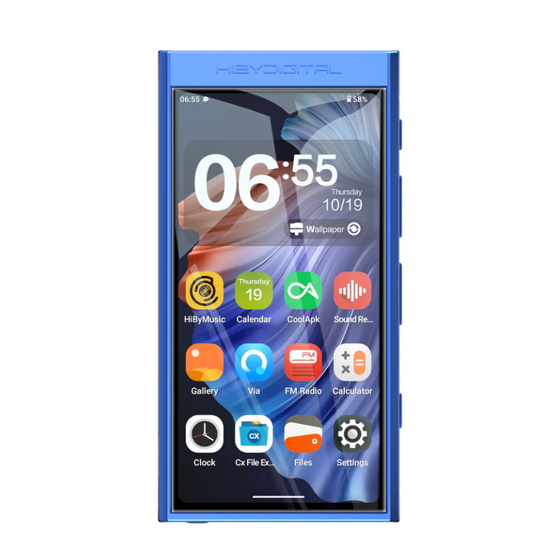 Hiby Digital M300 เครื่องเล่นเพลง Android พกพา มี Playstore มีลำโพงในตัว รองรับ Hires + Hires Wireless