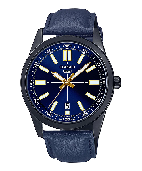 นาฬิกา Casio STANDARD Analog-Men' รุ่น MTP-VD02BL-2E ของแท้ รับประกัน 1 ปี