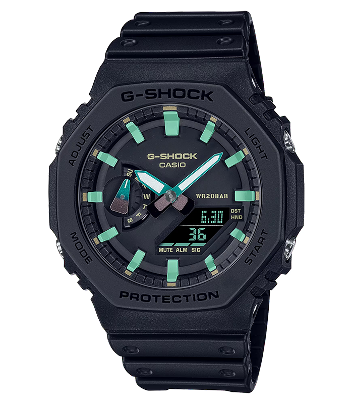 นาฬิกา Casio G-Shock TEAL AND BROWN color รุ่น GA-2100RC-1A ของแท้ รับประกัน1ปี