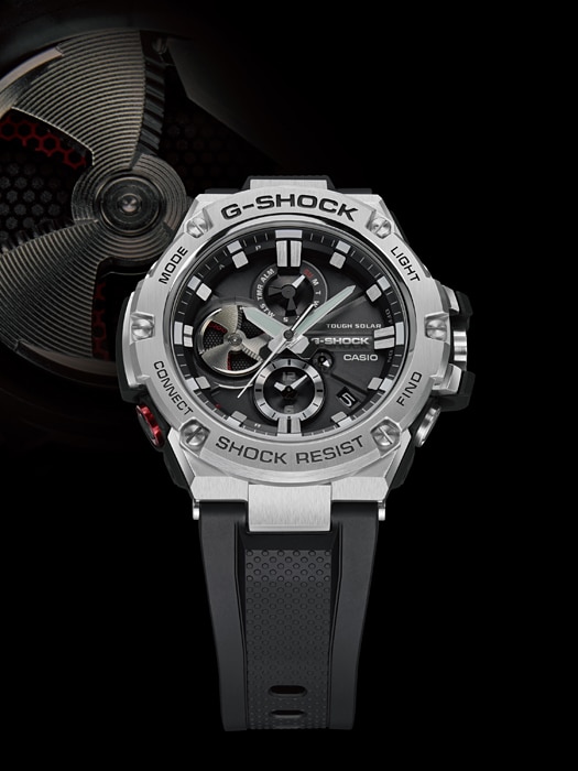 นาฬิกา Casio G-Shock G-STEEL Transformer wtih Blutooth series รุ่น GST-B100-1A ของแท้ รับประกัน1ปี