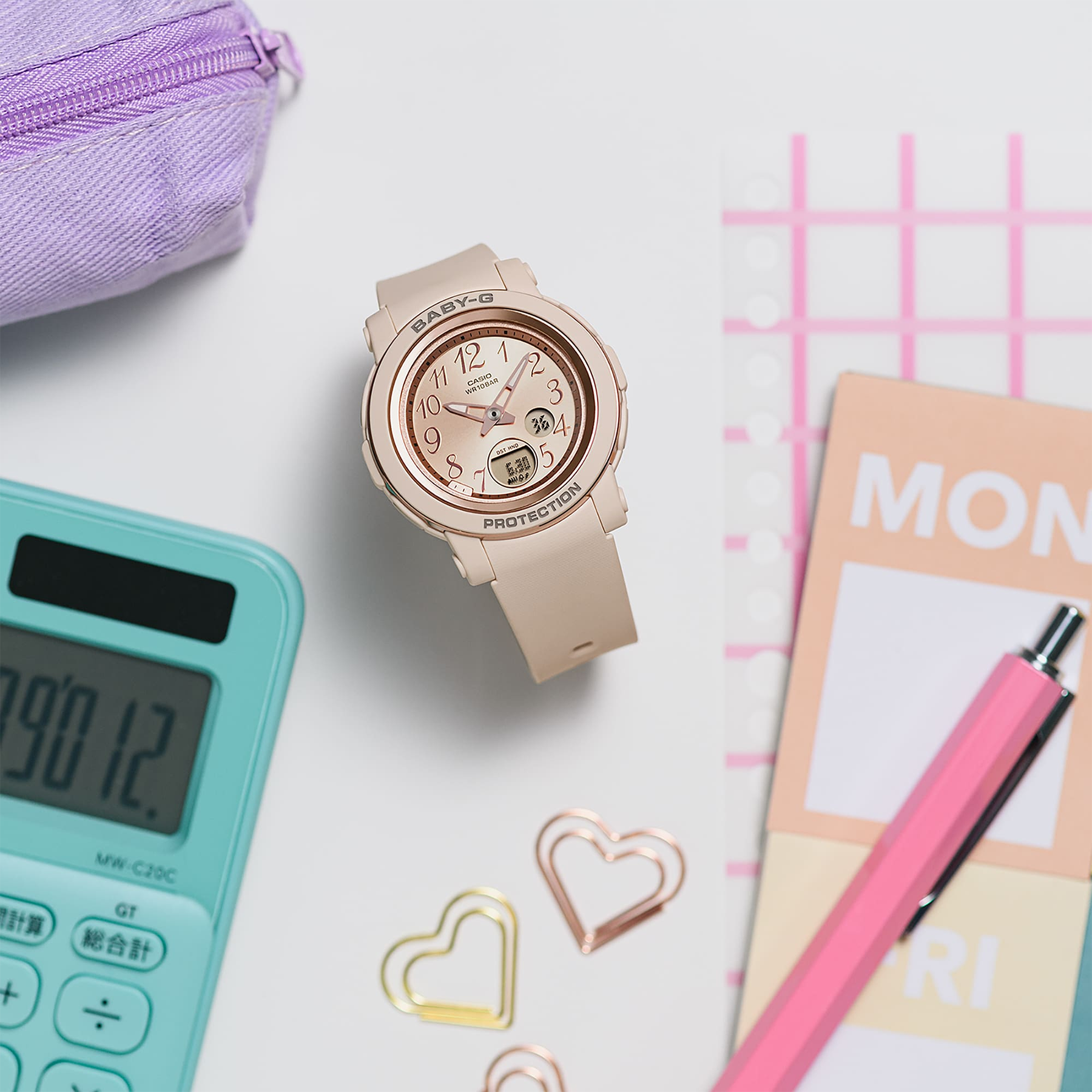 นาฬิกา Casio Baby-G ANALOG-DIGITAL BGA-290SA series รุ่น BGA-290SA-4A ของแท้ รับประกัน1ปี