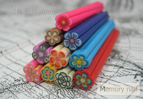 ฟีโม่ แบบแท่ง ลายดอกไม้ Fimo-10