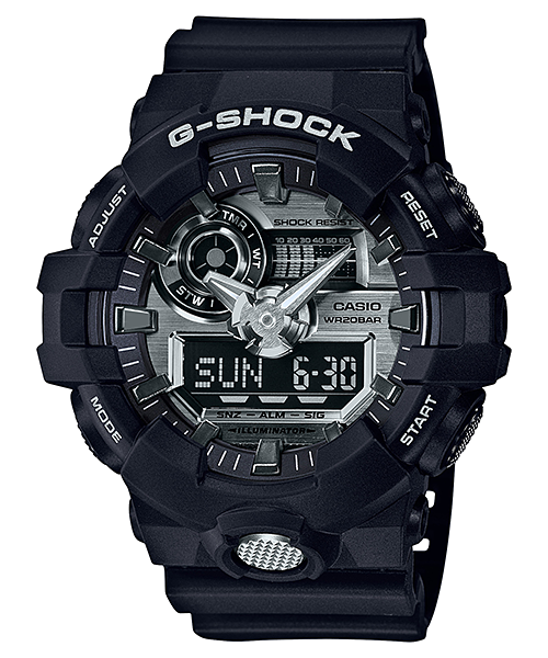 นาฬิกา คาสิโอ Casio G-Shock Standard ANALOG-DIGITAL รุ่น GA-710-1A ของแท้ รับประกัน 1 ปี