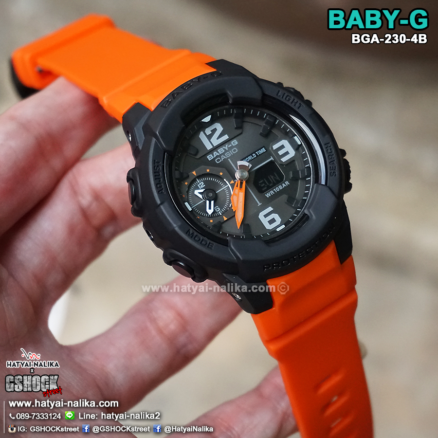 นาฬิกา Casio Baby-G Urban Utility series รุ่น BGA-230-4B ของแท้ รับประกัน1ปี