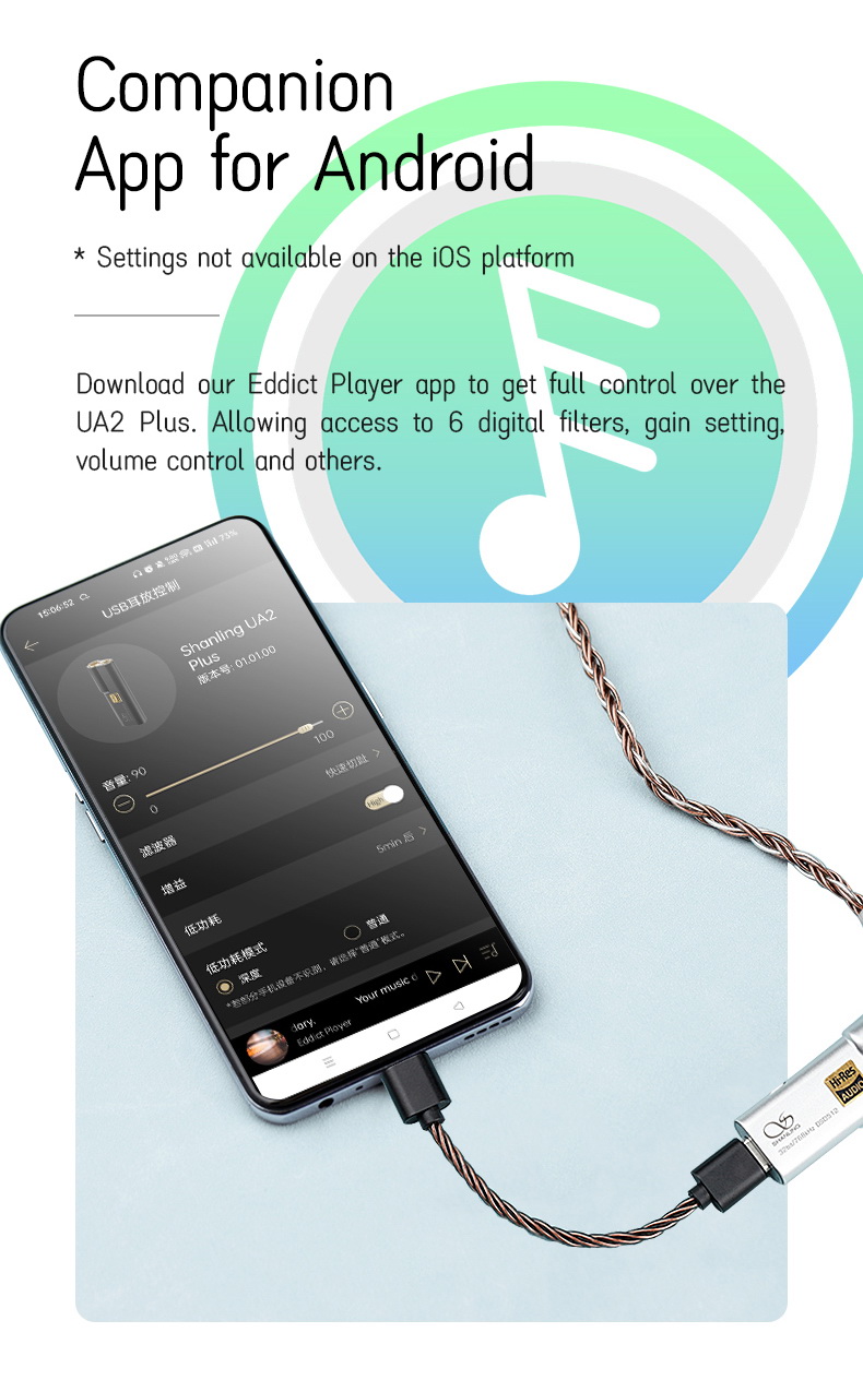 Shanling UA2 PLUS USB DAC/AMP พกพา ประกันศูนย์ไทย