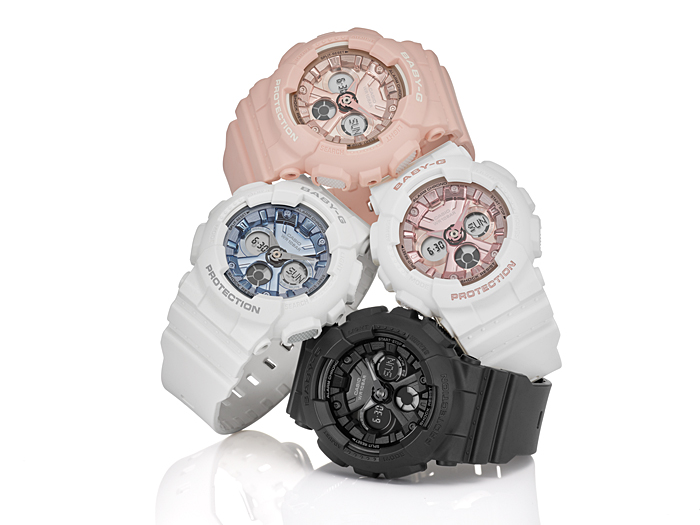 นาฬิกา Casio Baby-G Standard ANALOG-DIGITAL BA-130 series รุ่น BA-130-4A ของแท้ รับประกัน1ปี