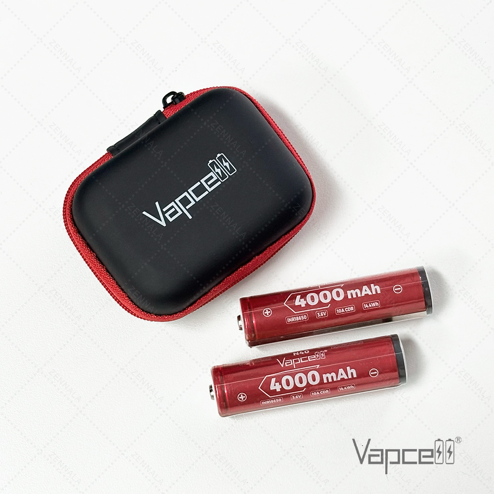 ถ่านชาร์จ Vapcell 18650 4000mAh 10A รุ่น N40 PCB