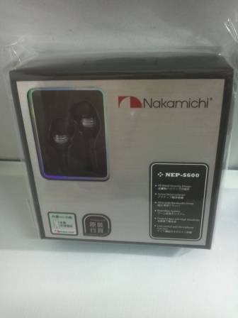 ขาย หูฟัง NAKAMICHI S600 มีไมค์และปุ่มรับสาย