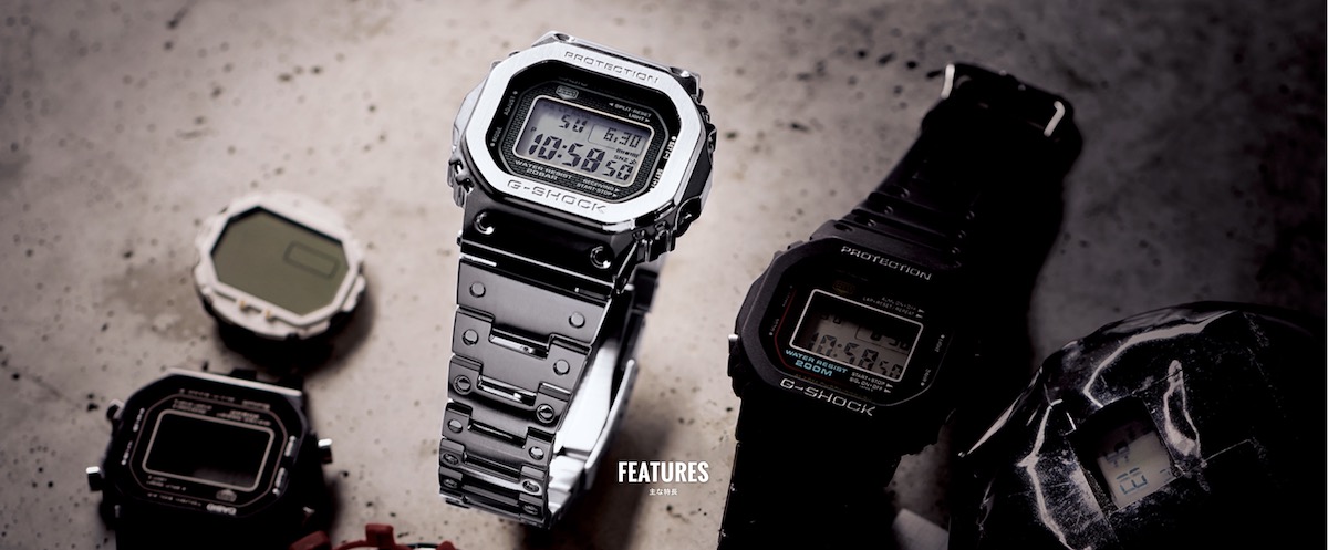 นาฬิกา Casio G-Shock GMW-B5000 series รุ่น GMW-B5000D-1 “Made in Japan” ของแท้ รับประกัน1ปี