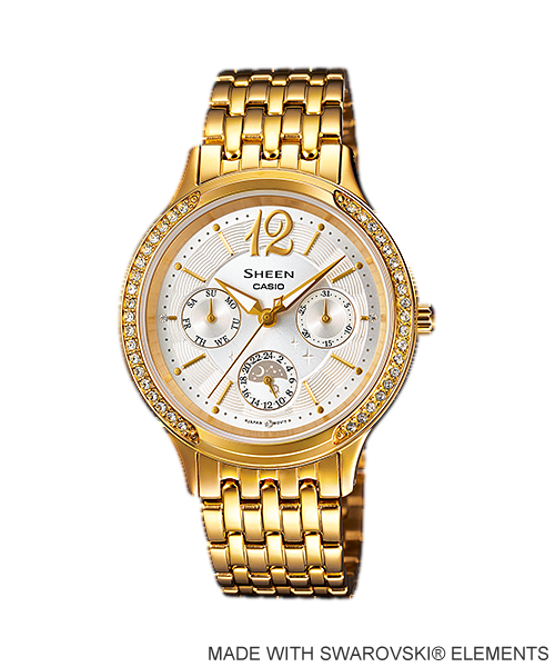 นาฬิกา คาสิโอ Casio SHEEN MULTI-HAND รุ่น SHE-3030GD-7A