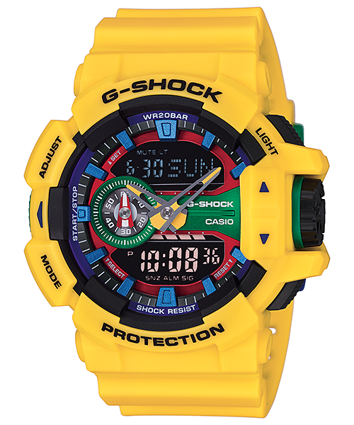 นาฬิกา คาสิโอ Casio G-Shock Standard Analog-Digital รุ่น GA-400-9A [Hyper Color]