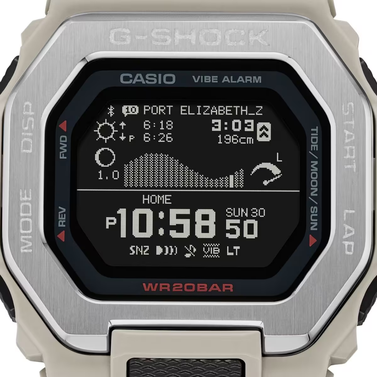 นาฬิกา Casio G-Shock G-LIDE Bluetooth GBX-100 series รุ่น GBX-100-8 ของแท้ รับประกัน1ปี