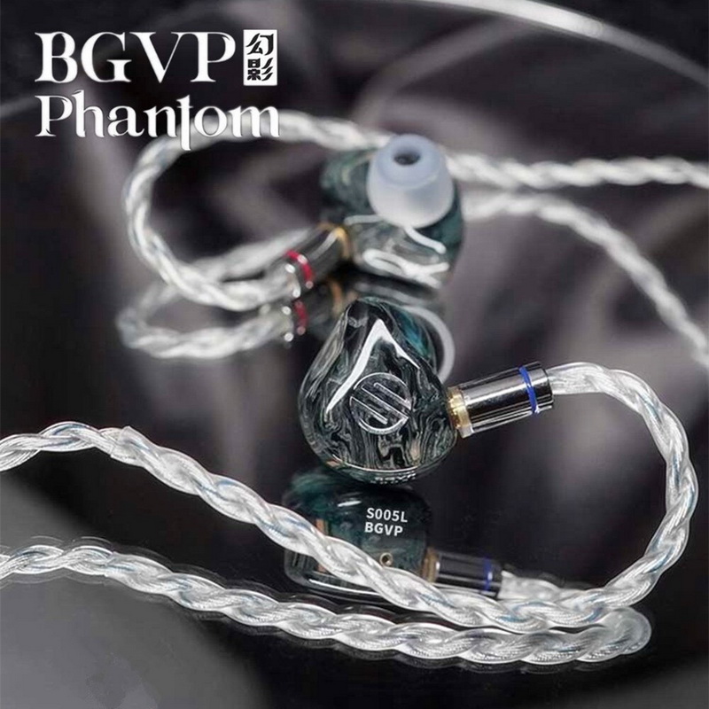 BGVP Phantom หูฟัง Hybrid 8 ไดรเวอร์ 2BA+2DD+2EST+2BCD ระดับเรือธง ประกันศูนย์ไทย
