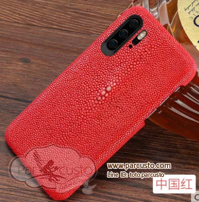 เคสฝาหลังหนังปลา Pearl fish สำหรับ Huawei P30 และ P30 Pro (โปรดระบุรุ่น) จาก LIKME [หมด]