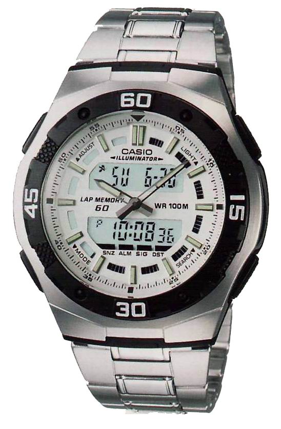 นาฬิกา คาสิโอ Casio STANDARD ANALOG-DIGITAL รุ่น AQ-164WD-7A