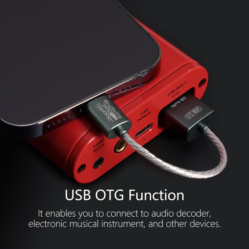 DD MFi06F(2.0) สายแปลง Lightning to USB-A รองรับฟังก์ชั่น OTG